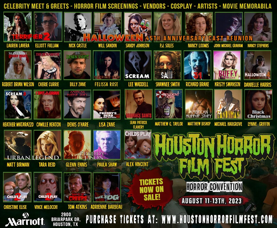 Houston Horror Film Festival 2023 Horror Convention / Houston, Texas